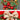 Christmas Decorations Upside Down Tree Hanging Window Scene Arrangement Decorative Bow Rattan Door Hanging