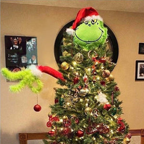 grinch green monster doll doll doll christmas green monster jay plush toy Christmas Tree Decoration