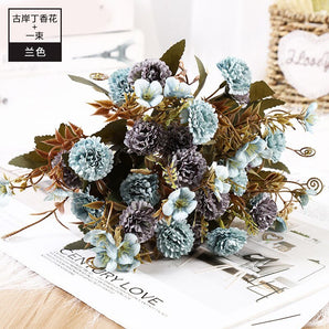 11pcs Bouquet Of DRIED Flowers ROSE Roses Bouquet Of Natural Air Dried Nordic Wind Wedding Home Decoration Valentine&#39;s Day Gift