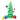 6.89FT Christmas Inflatable Outdoor Decoration with Christmas Tree Gift Box Santa Claus Blow Up Yard Decoration with LED Light Built-in Air Blower for Winter Holiday Xmas Garden