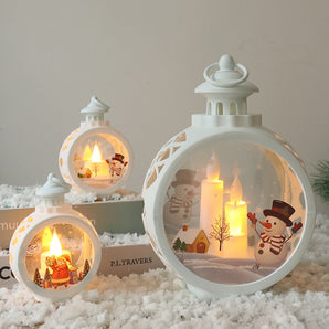 Christmas Decorations For Home Santa Claus Snowman Lantern Light Christmas Tree Ornaments Xmas Gifts Navidad 2021 New Year 2022