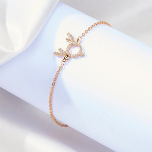 2023 Christmas New Antler Bracelet Temperament Niche Design Versatile Personalized Gift Jewelry